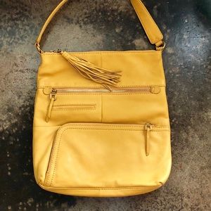 HOBO leather shoulder bag